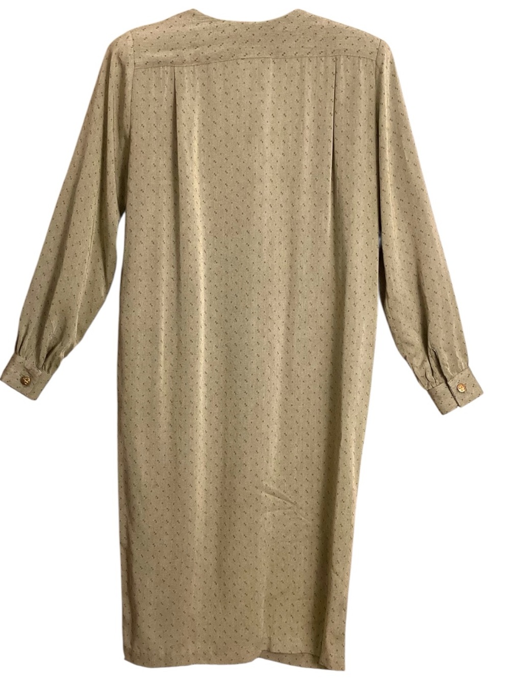 Rabbit Rabbit Rabbit Vintage 90s Rayon Button Front Midi Dress Size 10‎ - Picture 4 of 13